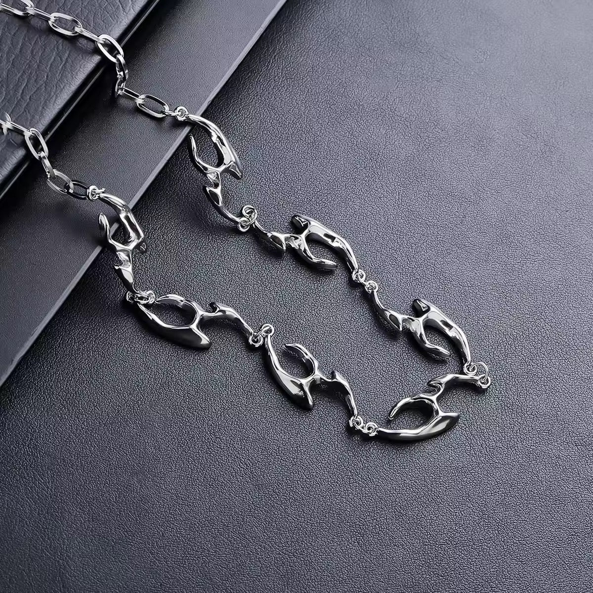 Twisted Swirl Necklace