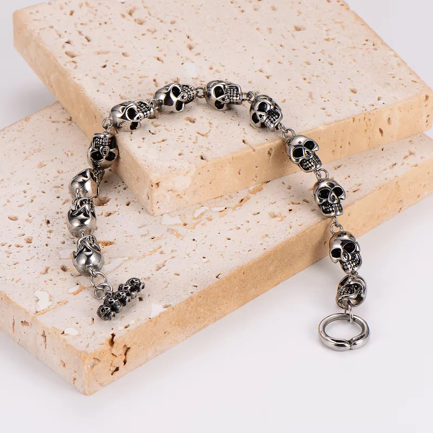 Skull-Face Bracelet