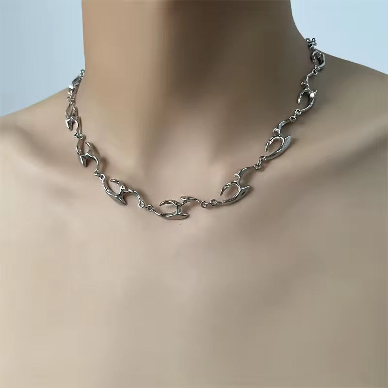 Twisted Swirl Necklace