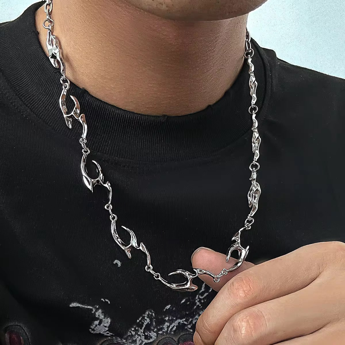 Twisted Swirl Necklace
