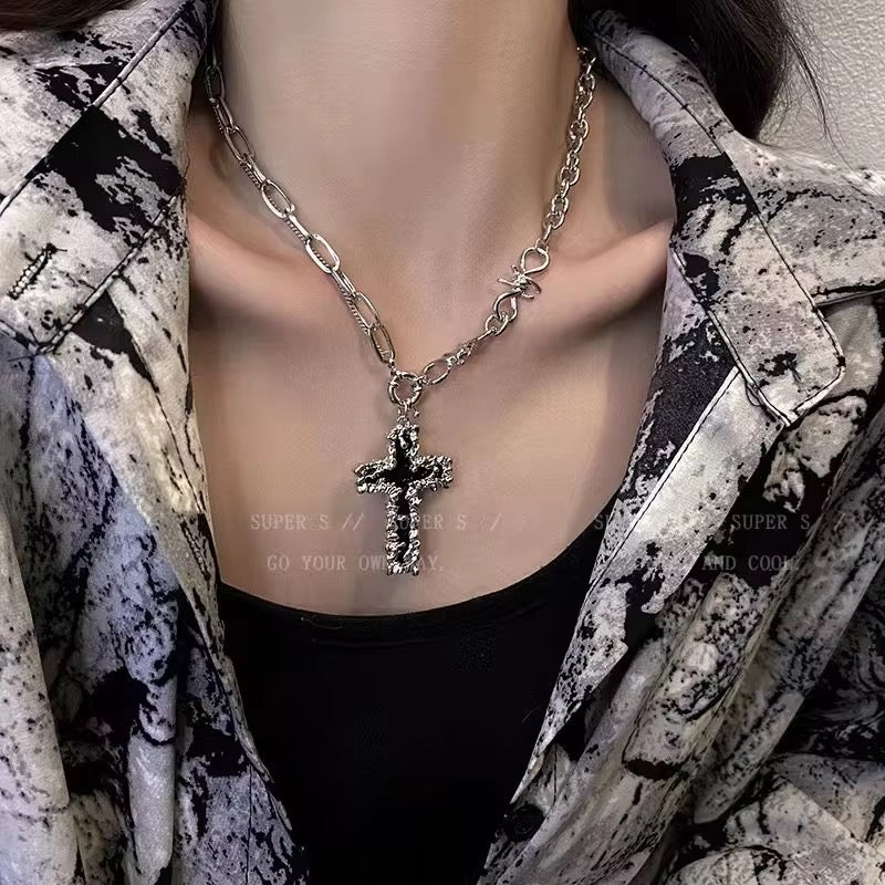Stella Cross Necklace