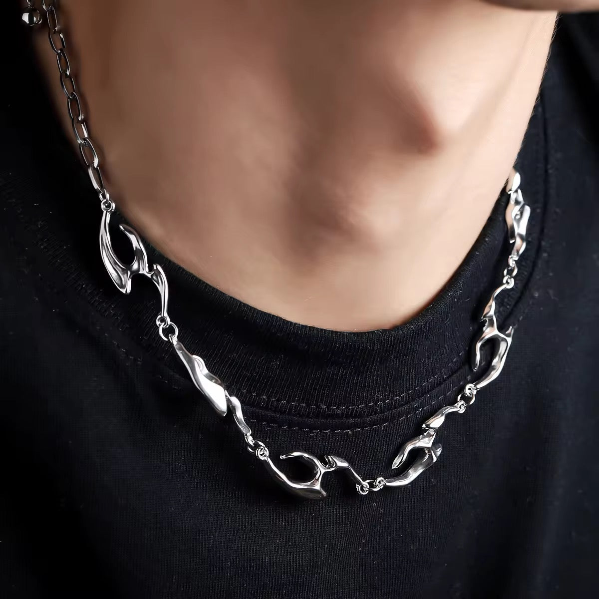 Twisted Swirl Necklace