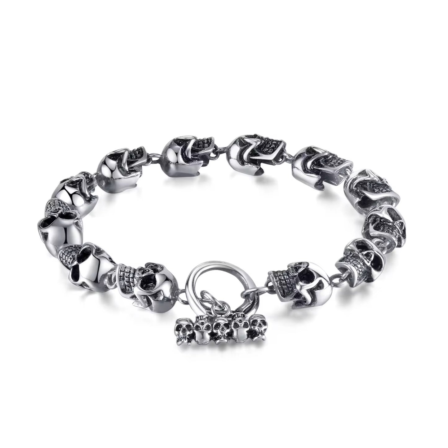 Skull-Face Bracelet