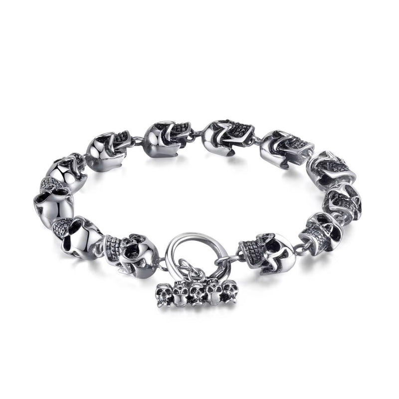 Skull-Face Bracelet