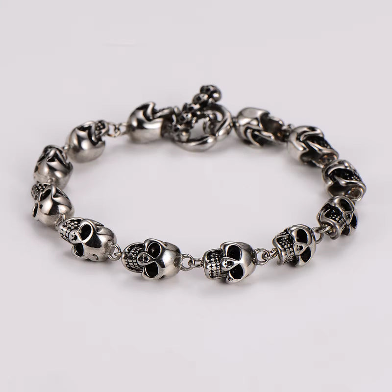 Skull-Face Bracelet