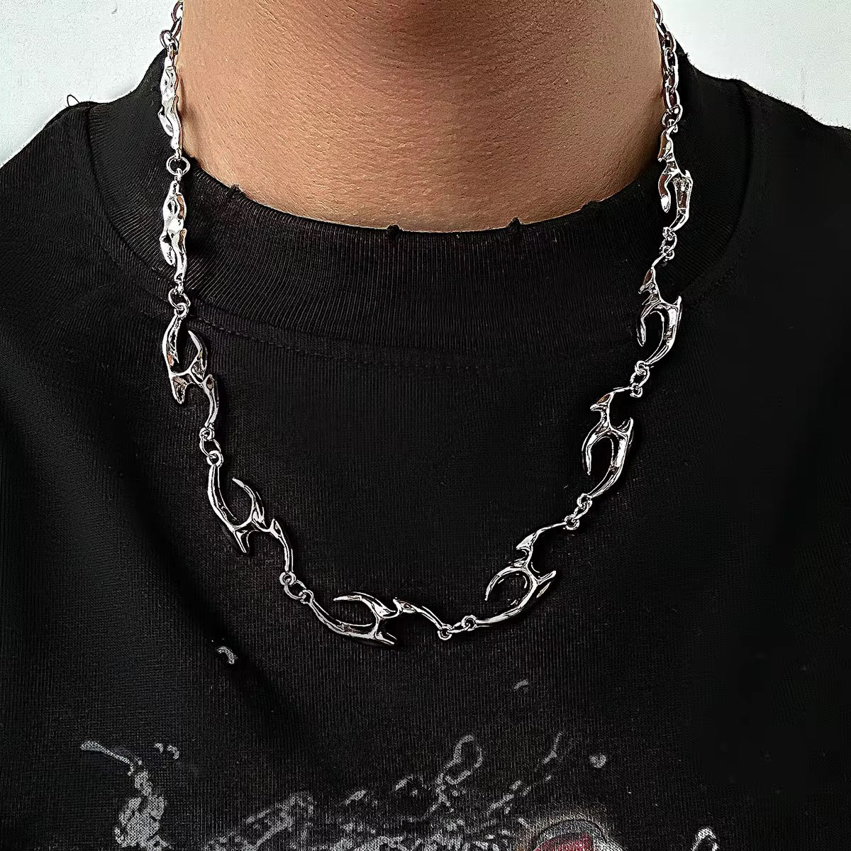 Twisted Swirl Necklace